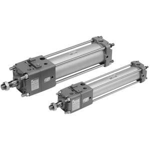 SMC Pneumatic locking cylinders