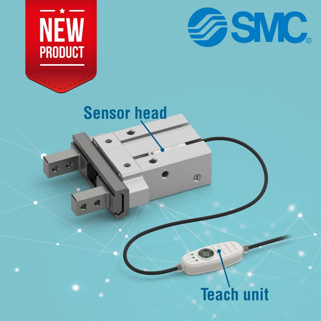 new SMC D-MPG Series Advanced Position Sensing for Compact Actuators