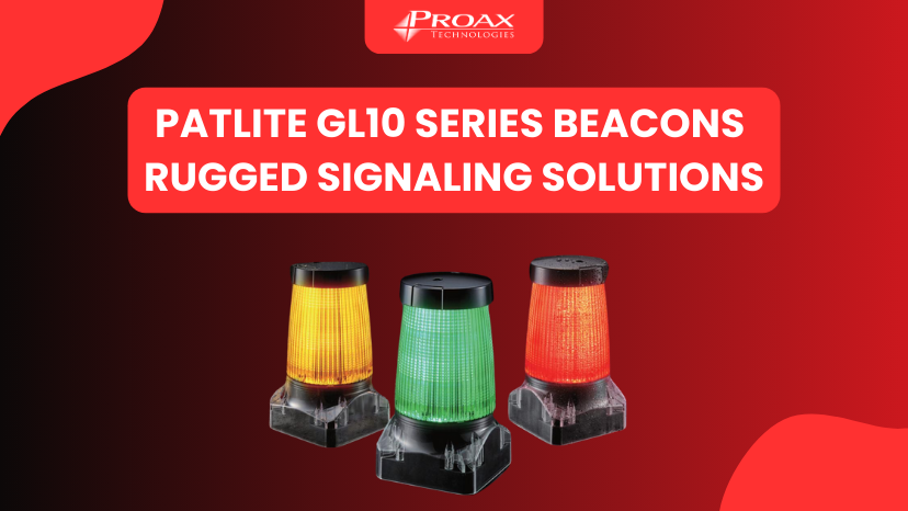 Patlite New GL10 Series Beacons: Rugged Signaling Solutions