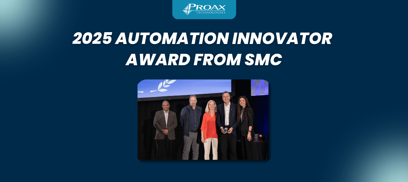 Proax Wins SMC 2025 Automation Innovator Award
