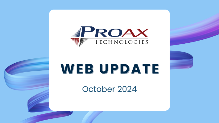October Web Update