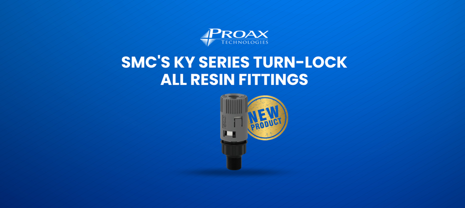 New SMC's KY Series: Turn-lock All Resin Fittings for Superior Leak Prevention