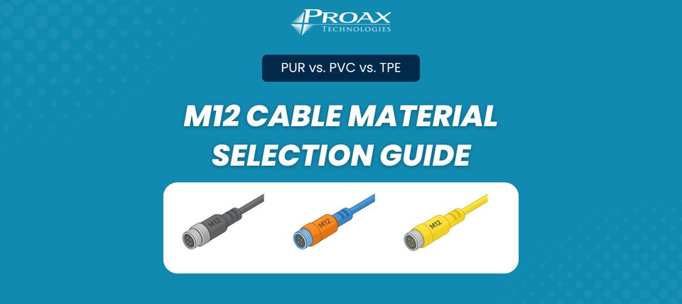 M12 Cable Material Selection Guide: PUR vs. PVC vs. TPE