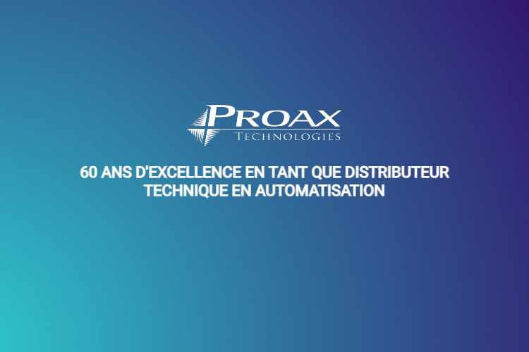 60 ans d'excellence en tant que distributeur technique en automatisation