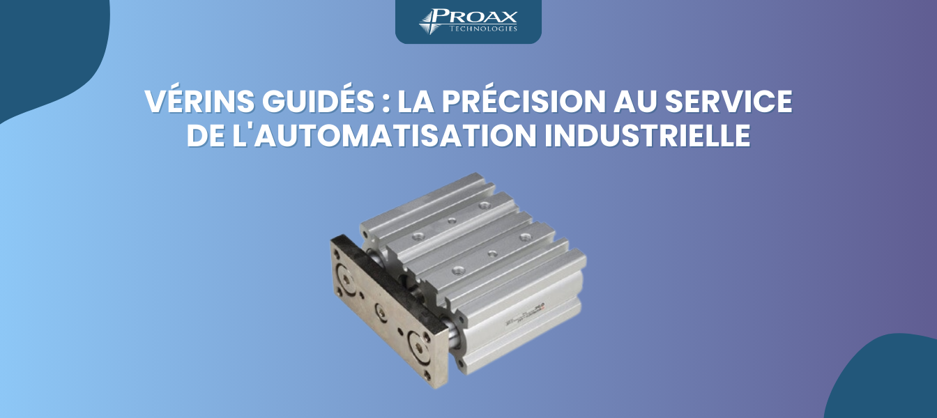 Vérins guidés : La précision pour l'automatisation industrielle