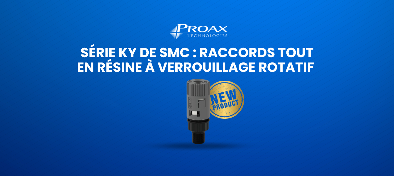 Série KY de SMC : Raccords Tout en Résine à Verrouillage Rotatif pour une Prévention Supérieure des Fuites