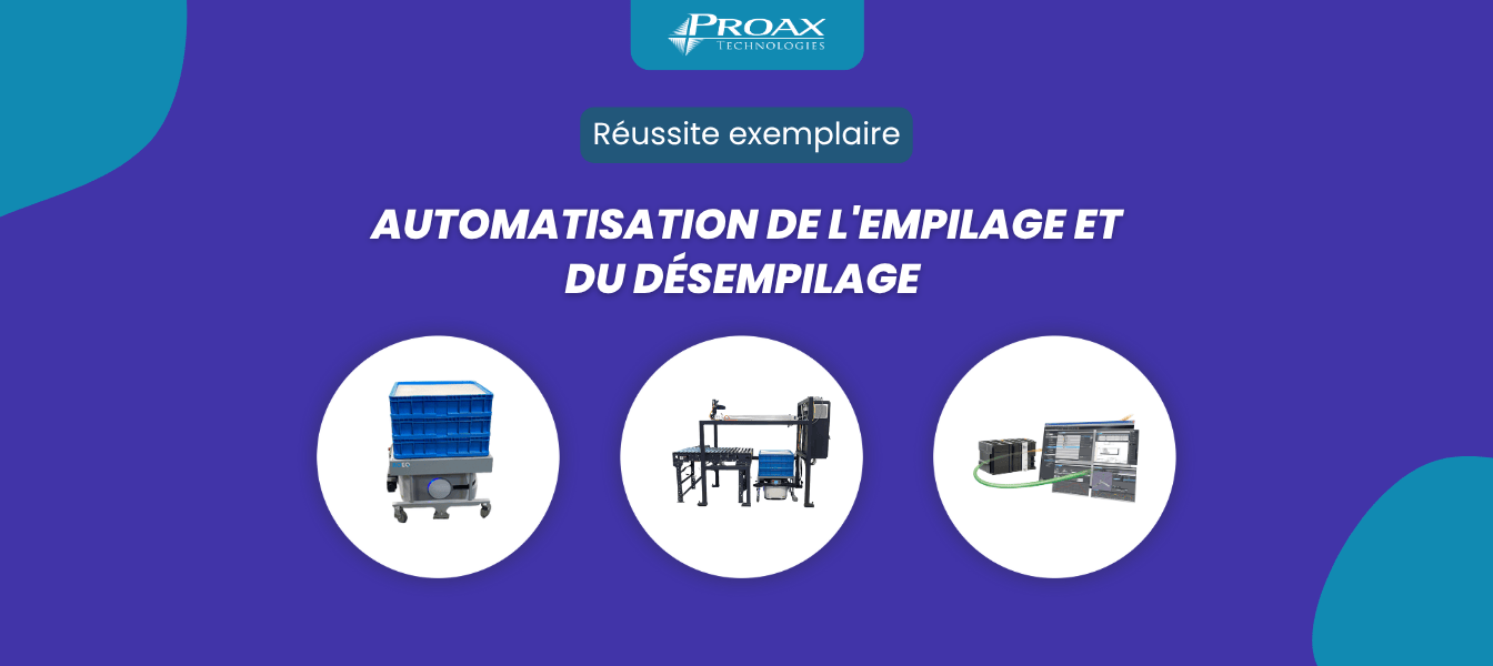 Histoire de réussite : automatiser l’empilage et le dépilage avec la plateforme Sysmac d’Omron