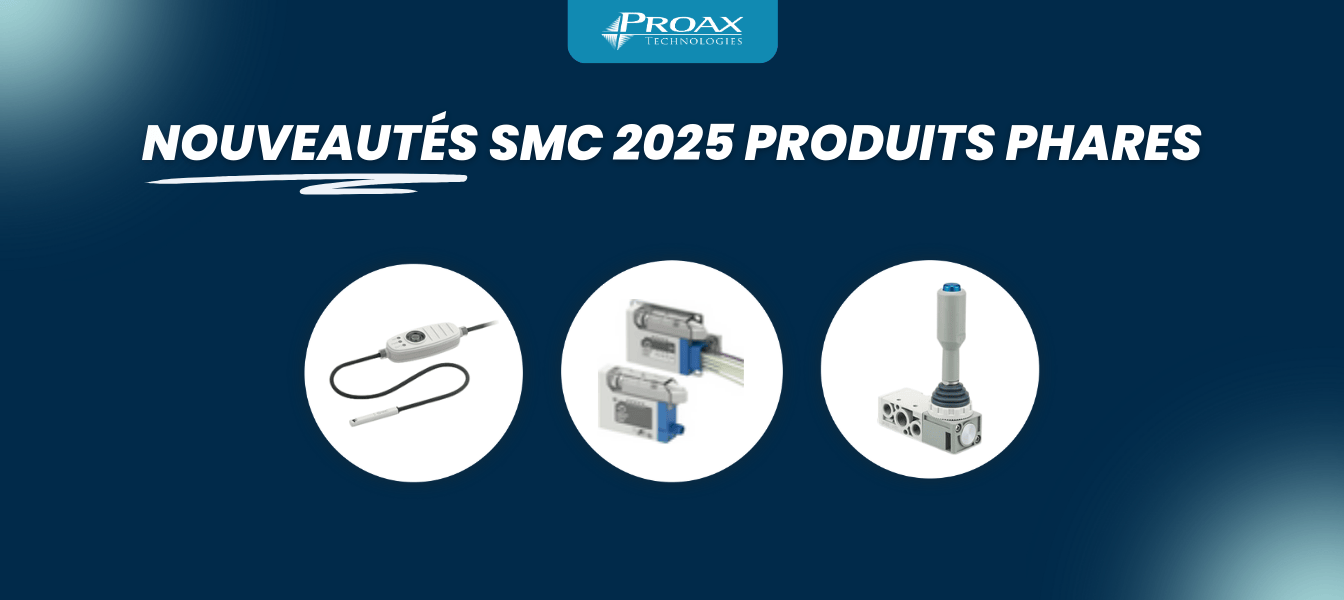 Nouvelles innovations pneumatiques de SMC : Faits saillants 2025