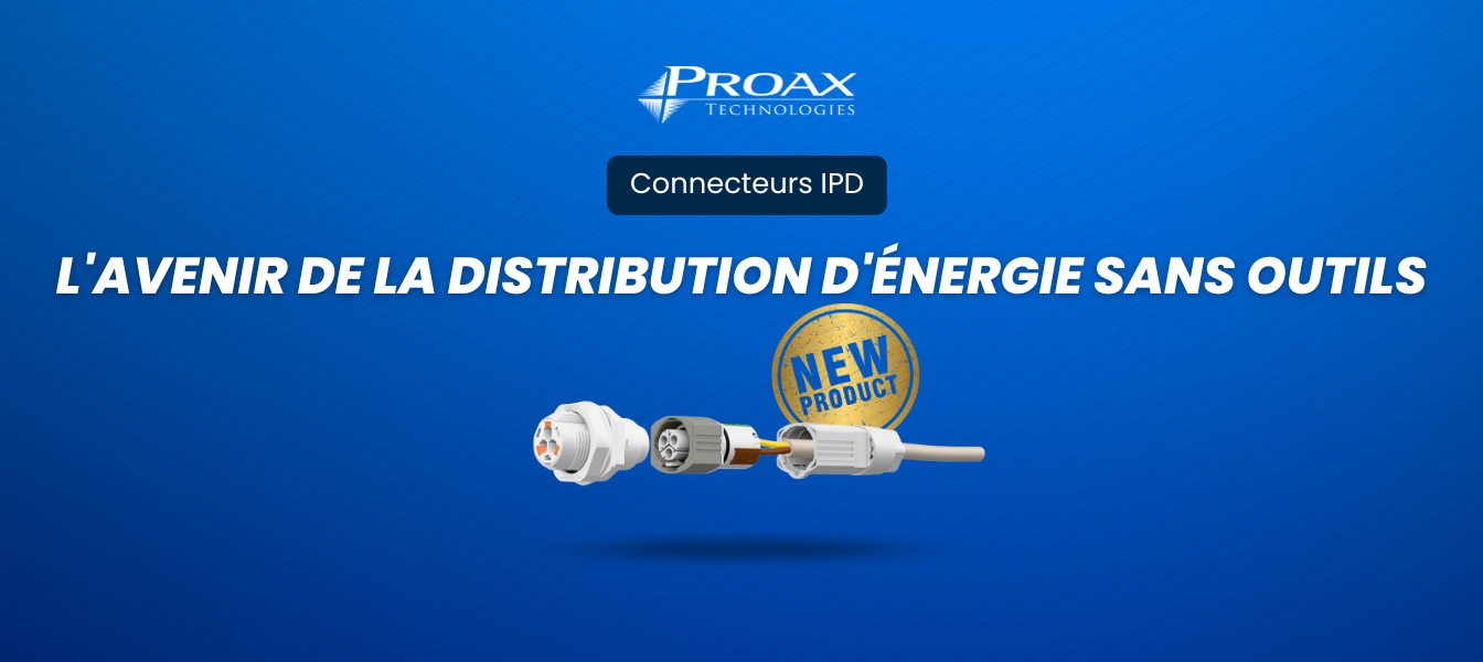 Connecteurs IPD : L'avenir de la distribution d'énergie sans outils dans les applications industrielles