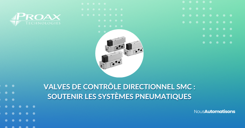Valves de contrôle directionnel SMC : Soutenir les systèmes pneumatiques