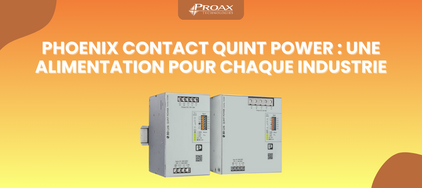 Phoenix Contact QUINT POWER: Une alimentation pour chaque industrie
