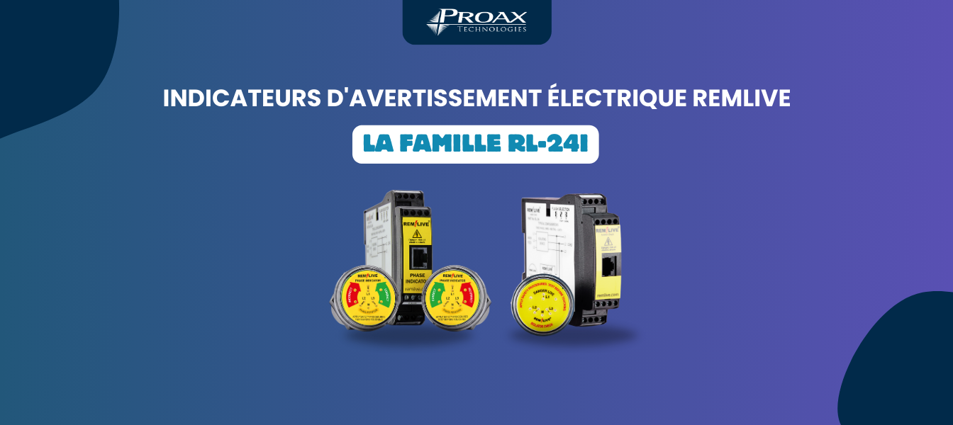 Indicateurs de sécurité électrique REMLIVE RL-24i : Protection en milieu de travail