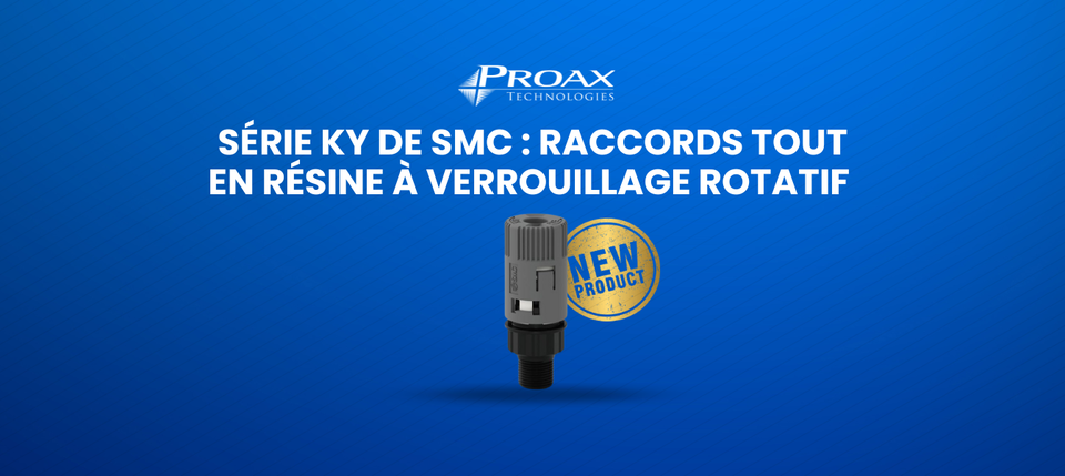 Série KY de SMC : Raccords Tout en Résine à Verrouillage Rotatif pour une Prévention Supérieure des Fuites