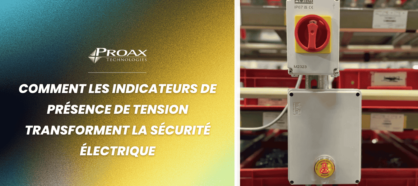 Comment les indicateurs de présence de tension transforment la sécurité électrique industrielle